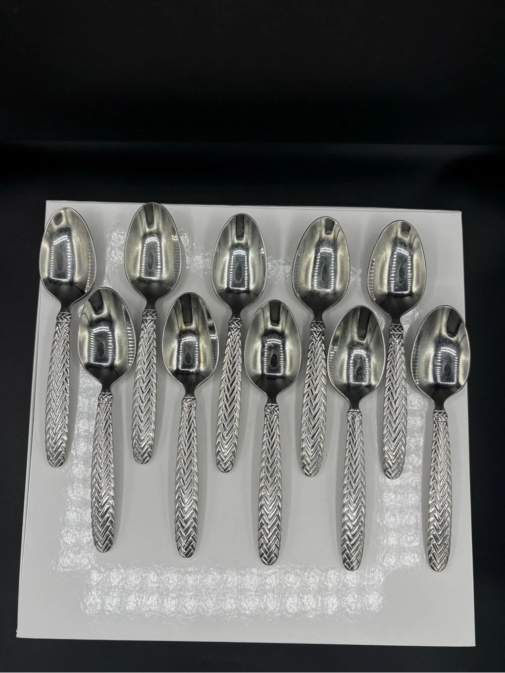 Ralph Lauren Equestrian Braid Stainless Spoon